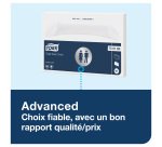 Distributeur couvre battant WC Tork ABS blanc