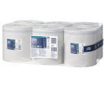 Bobine d'essuyage à dévidage central Tork M2 Wiper 415 Maxi blanche - carton de 6