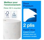 Papier toilette Maxi Jumbo double épaisseur Tork T1 Premium - 6 rouleaux de 360 m
