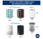 Bobine d'essuyage à dévidage central Tork M2 Wiper 415 Maxi blanche - carton de 6