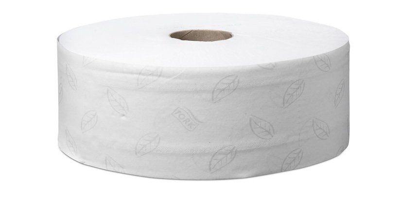 Papel higiénico Maxi Jumbo de doble capa Tork T1 - 6 rollos de 380 m
