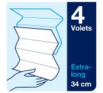 Essuie-mains pliage enchevêtré Tork H2 Premium Doux maxi - Carton de 2310