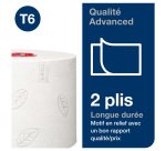 Papier toilette double épaisseur Tork T6 Premium - 27 rouleaux de 100 m