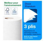Papier toilette triple épaisseur Tork Premium T4 - 72 rouleaux de 250 feuilles