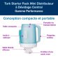 Distributeur portable Rouleau d'essuyage à dévidage central Tork Starter Pack M1