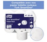 Spender für Toilettenpapier Tork T8 SmartOne Inox