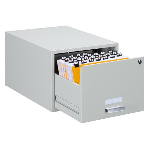 Fichier à tiroirs pour fiches A4 DURABLE gris