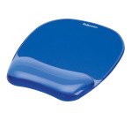 Tapis de souris avec repose-poignets Fellowes Gel Crystals couleur