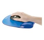Tapis de souris avec repose-poignets Fellowes Gel Crystals couleur