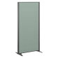 Cloison B-Zen tissu cadre gris argile - sans piètement