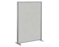 Cloison B-Zen bois cadre gris argent L 122 x H 180 cm