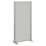 Cloison B-Zen bois cadre gris argent L 81 x H 180 cm