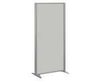 Cloison B-Zen bois cadre gris argent L 81 x H 180 cm