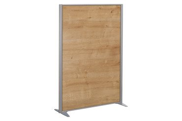 Cloison de séparation pleine B-Zen - Bois antibactérien - sans piètement