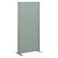 Cloison B-Zen tissu cadre gris argent L 81 x H 160 cm
