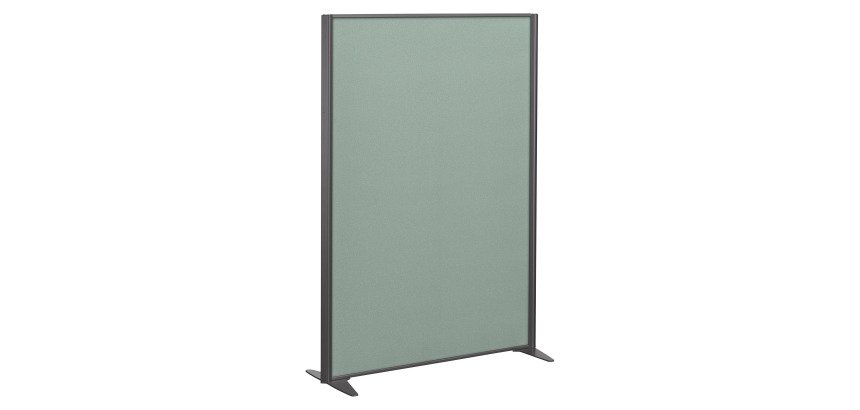 Partitions B-Zen full acoustic gray clay frame - without legs