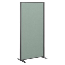 Cloisons B-Zen acoustique pleine cadre anthracite L 81 x H 180 cm