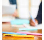 Stylo feutre Paper Mate Flair pastel écriture moyenne - Pochette de 12