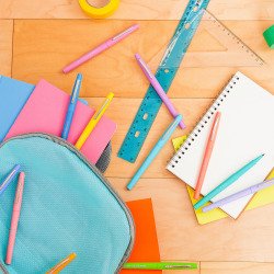 Stylo feutre Papermate Flair pastel écriture moyenne - Blister de 12