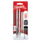 Roller pen Sharpie S-Gel gemetalliseerd inklikbare punt 0,7 mm - medium schrift - blister met 2 pennen en 2 vullingen