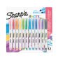 Surligneur Sharpie S-Note couleurs assorties pastel - Blister de 12