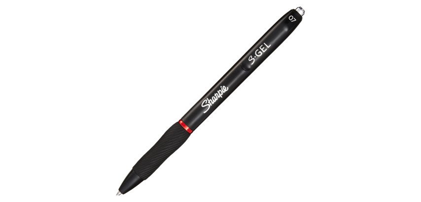 Stylo roller Sharpie S-Gel rétractable pointe 0,7 mm - écriture moyenne