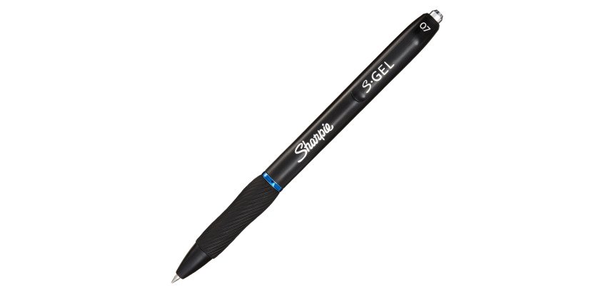 Stylo roller Sharpie S-Gel rétractable pointe 0,7 mm - écriture moyenne