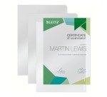Plastic dossiermappen  Leitz A4 PVC premium kleurloos - Pak van 10