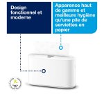 Distributeur d'essuie-mains pliage enchevêtré à poser H2 Tork
