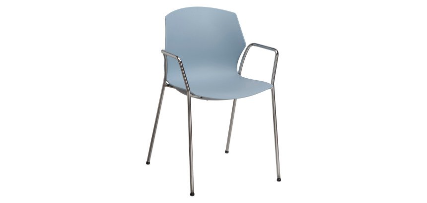 Chaise De Frill avec accoudoirs