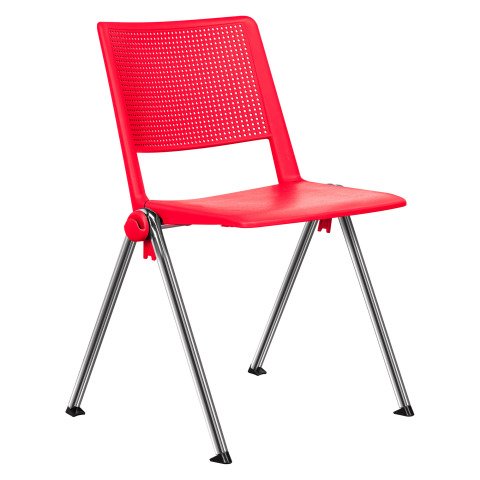 Silla Rebecca rojo