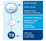 Distributeur Tork T9 mini Smartone Blanc