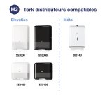 Handdoeken gewikkeld geplooid Tork H3 Advanced Zacht - Doos van 3750