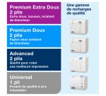 Distributeur papier toilette Maxi-Pack Tork T3 plastique blanc