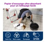 Bobine d'essuyage Tork W1 Plus blanc - longueur 510 m