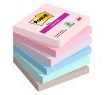 Post-it Super Sticky Notes Soulful 76 x 76 mm Assorted 90 Sheets Pack of 6