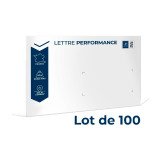 Enveloppe Prêt-à-Poster Lettre Performance 50 g 162 x 229 mm (C5) - Paquet de 100