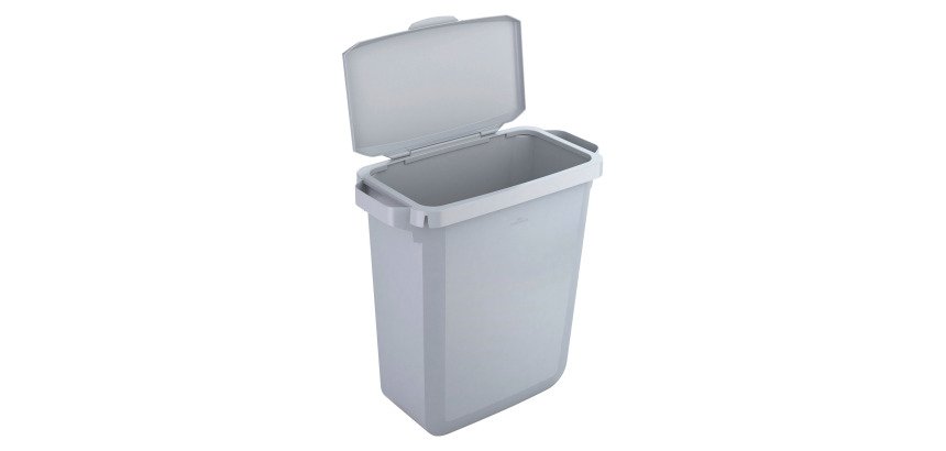 Poubelle Durabin 60 litres tri sélectif Durable, couvercle gris