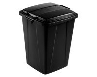 Contenedor de residuos negro Durabin 90 Durable con tapa