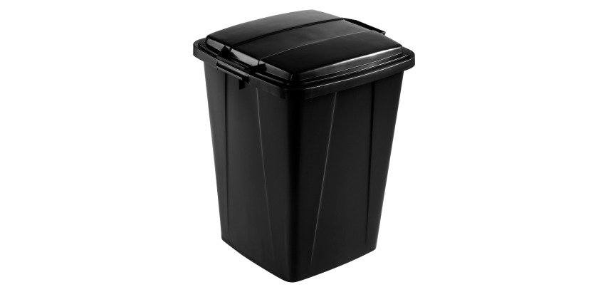 Waste container Durabin 90 liters Durable, with lid, black
