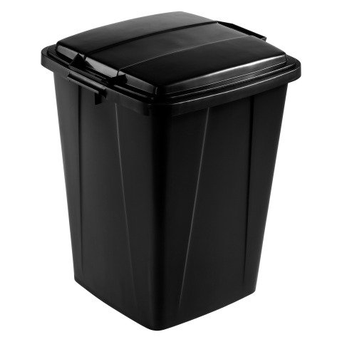 Contenedor de residuos negro Durabin 90 Durable con tapa
