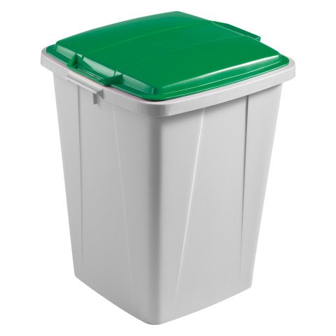 Contenedor de residuos Durabin Durable 90L tapa verde