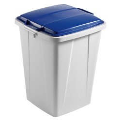 Poubelle Durabin 90 litres tri sélectif Durable, couvercle bleu