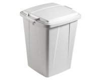 Contenedor de residuos gris Durabin 90 Durable con tapa
