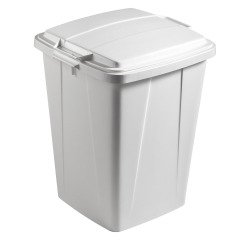 Contenedor de residuos gris Durabin 90 Durable con tapa