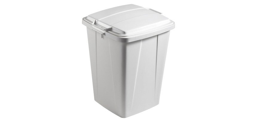 Conteneur à déchets Durabin 90 litres Durable, avec couvercle, gris