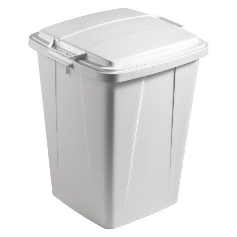 Contenedor de residuos gris Durabin 90 Durable con tapa