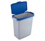 Poubelle Durabin 60 litres tri sélectif Durable, couvercle bleu