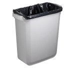 Poubelle Durabin 60 litres tri sélectif Durable, couvercle vert