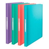 Carpeta de fundas intercambiables ATOMA en polipropileno opaco, personalizables A4, 100 fundas - 200 visualizaciones